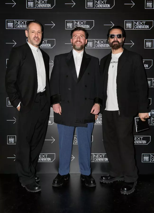 22. Massimiliano Giornetti, Mario Antico și Ennio Capasa la conferința Next Generation