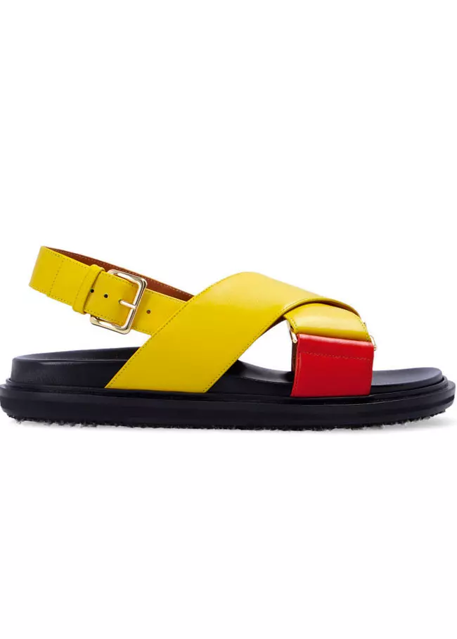 Sandale din piele, Marni, 511,80 euro, www.vitkac.com