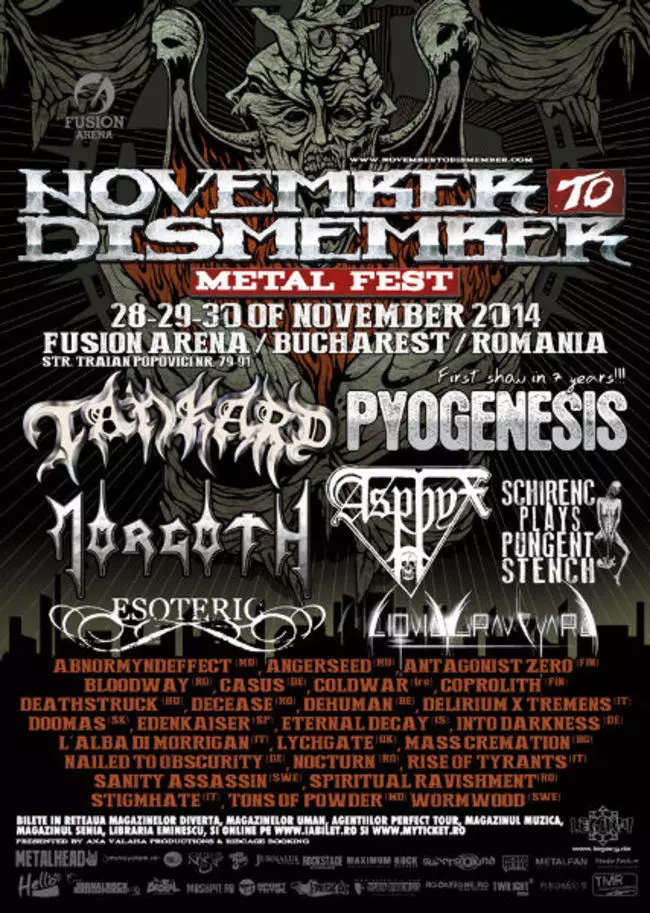 November to Dismember Metal Fest