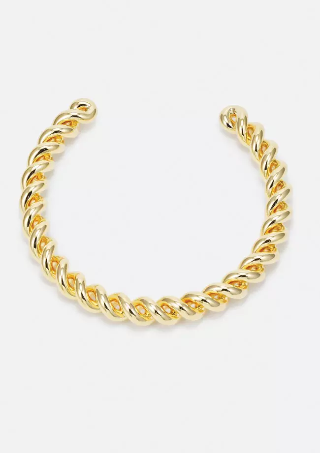 Colier din argint placat cu aur, Uncommon Matters, 5.019 lei, www.zalando.ro