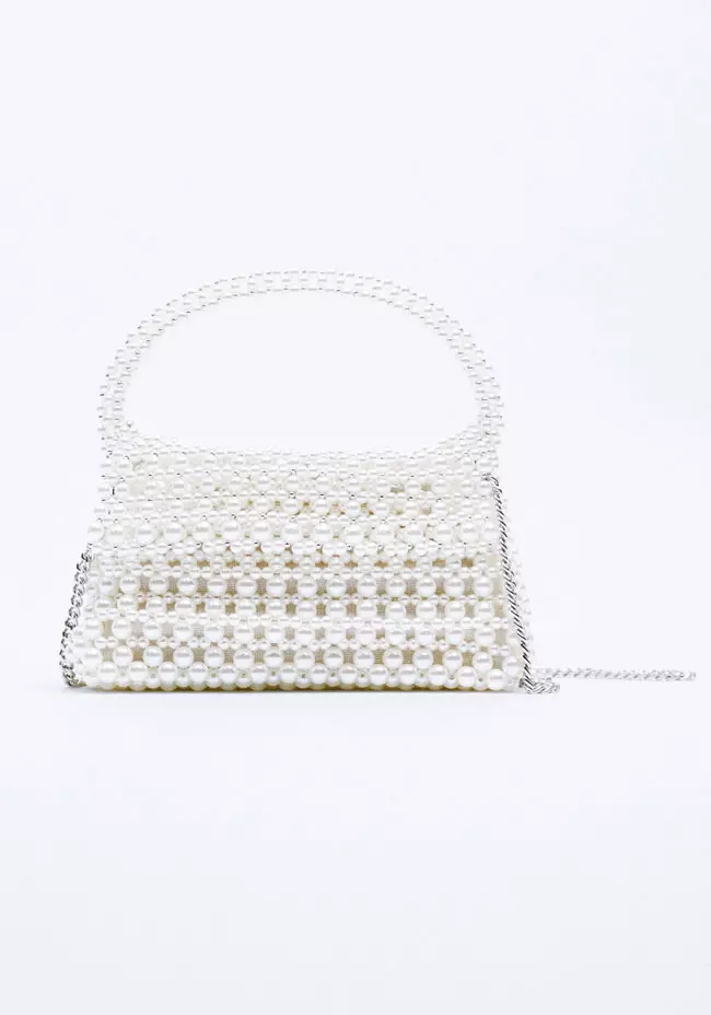 Geantă din mărgele, Zara, 159,90 lei