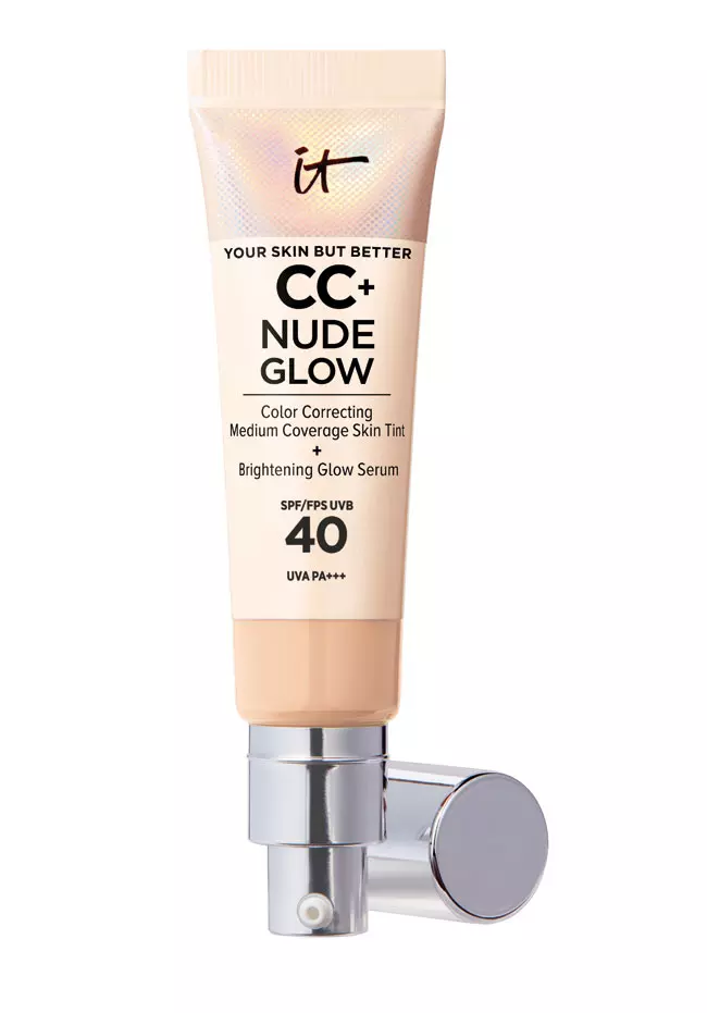 IT® CC+ Nude Glow Lightweight Foundation + Brightening Glow Serum