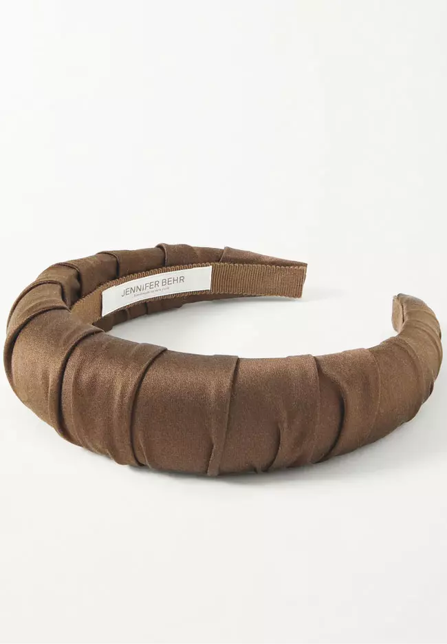Bentiță din mătase, Jennifer Behr, 1.200 lei, www.net-a-porter.com
