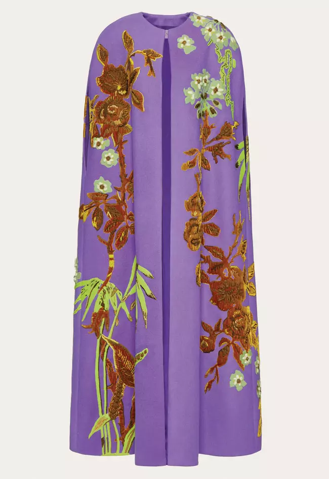 Capă din amestec de lână și cașmir, Valentino, cu prețul la cerere