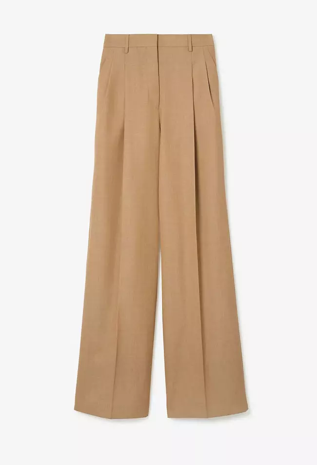 Pantaloni din lână, Burberry, 4.890 lei