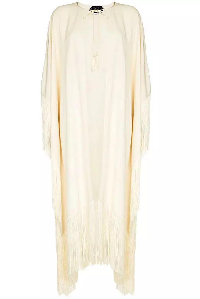 Rochie din amestec de acetat și viscoză, Taller Marmo, 1.975 euro, www.farfetch.com