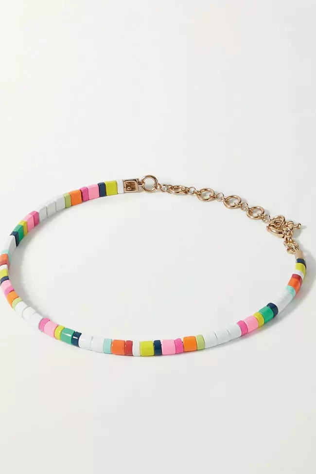 Brățară din mărgele, Roxanne Assoulin, 371 lei, www.farfetch.com