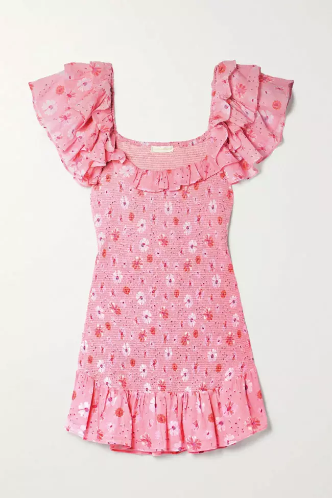 Rochie din bumbac, LoveShackFancy, 2.100 lei, www.matchesfashion.com