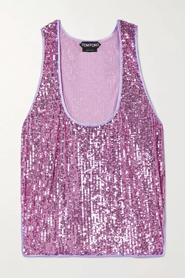 Top din paiete, Tom Ford, 3.400 lei, magazinul Casa Frumoasă