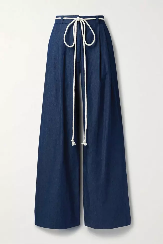 Pantaloni din bumbac, Miguelina, 2.087 lei, www.net-a-porter.com