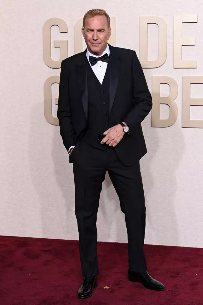 Kevin Costner in Dolce & Gabbana