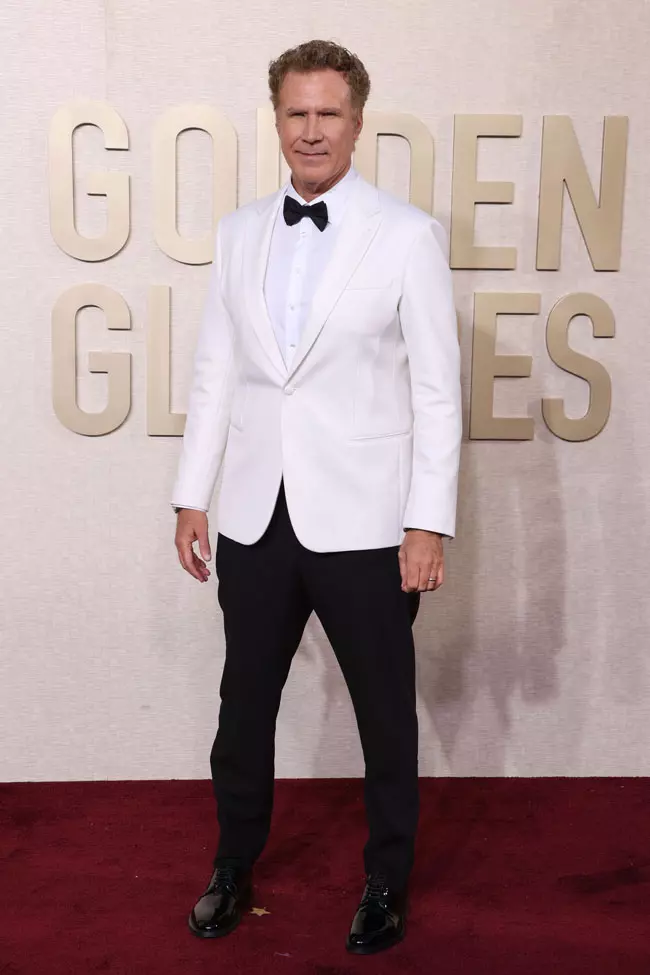 Will Ferrell purtand Giorgio Armani