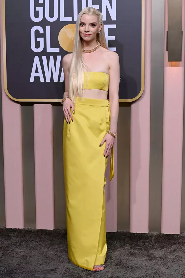 Anya Taylor-Joy, ținuta Dior