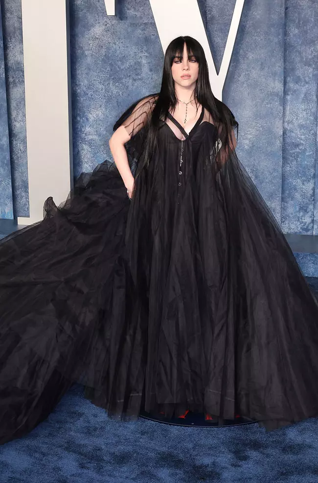 Billie Eilish, tinuta Rick Owens