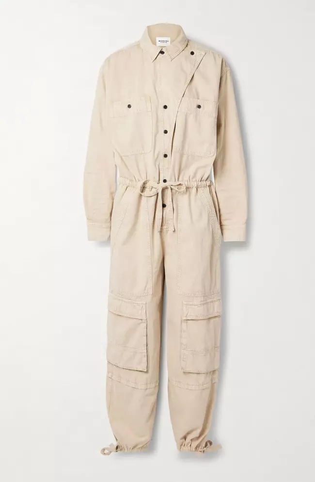 Salopetă din denim, Marant Étoile, 2.933 lei, www.net-a-porter.com