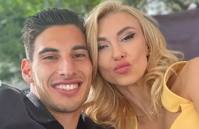 Victor Vlad Cornea și Andreea Bălan