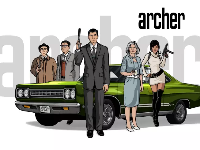 ARCHER: Archer, a new half-hour animated comedy series airing on FX
