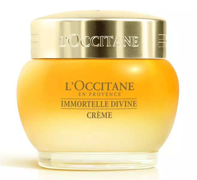 Cremă-mască anti-age, L’Occitane, Immortelle Divine, 440 lei, exclusiv în magazinele L’Occitane, farmaciile Sensiblu