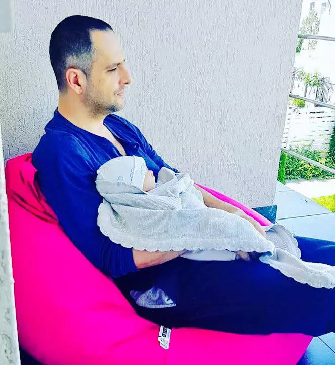 Mădălin Ionescu și Cristina Șișcanu iși botează fetița (5)
