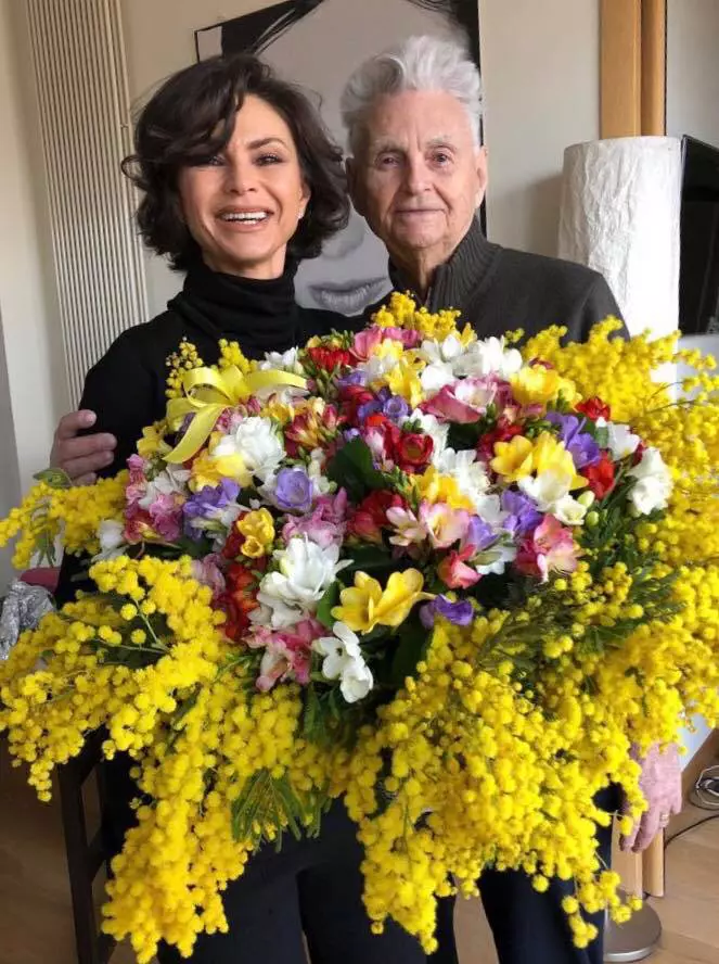 Ramona Bădescu și tatăl ei