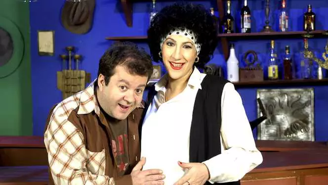 Mariana Dănescu şi Dragoş Moştenescu formau un cuplu în serialul "La bloc"