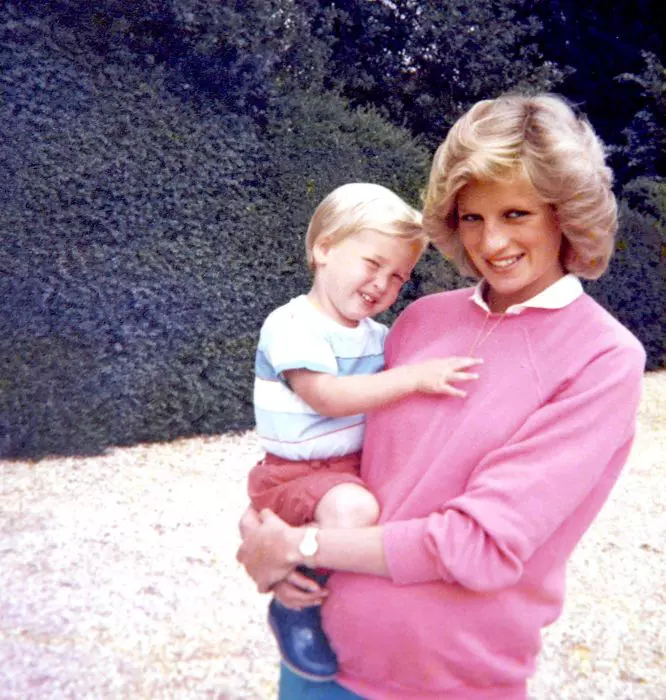 Prințesa Diana și Prințul William