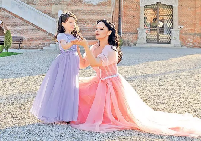 Andreea Marin și fiica ei, Violeta
