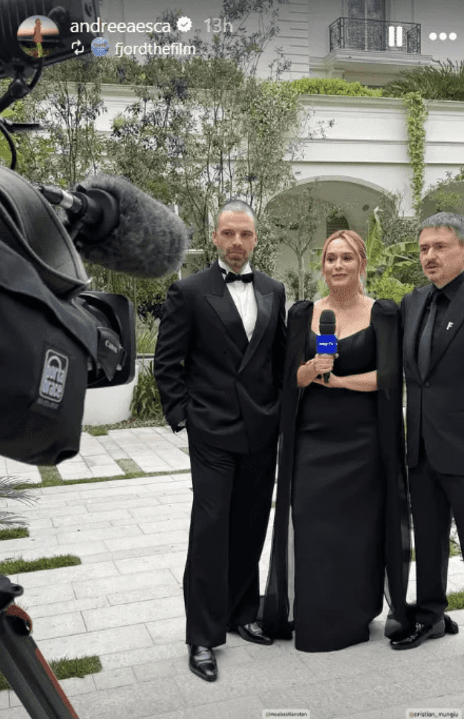 Andreea Esca si Cristian Mungiu