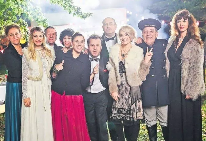 Actorii din producția "La bloc"