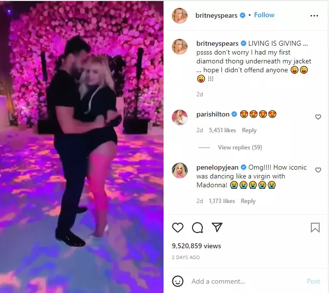 Britney Spears a dansat la nuntă în lenjerie intimă cu diamante. Reacția fanilor