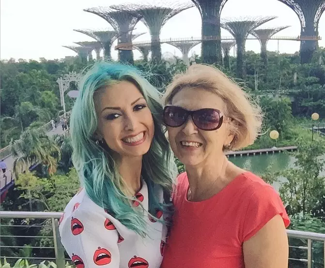 Andreea Bălan și mama ei