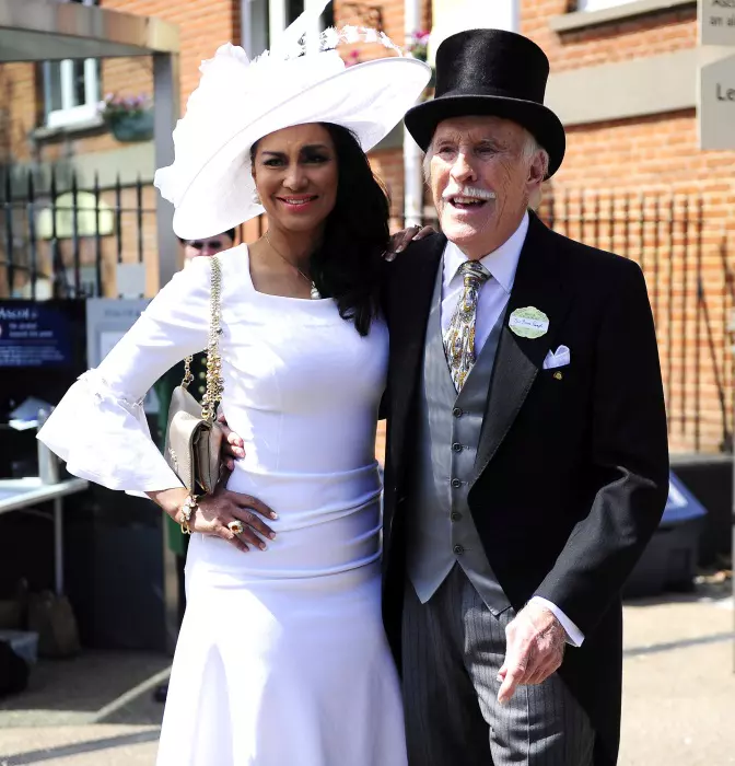 Bruce Forsyth si sotia sa, Wilnelia Merced