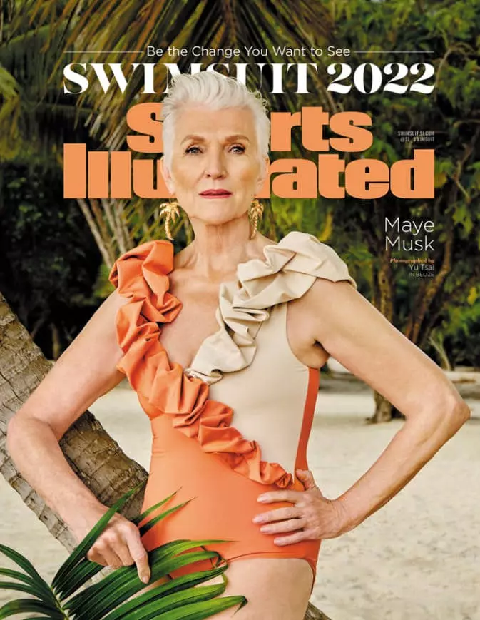 Maye Musk Becomes Oldest Sports Illustrated Swimsuit Cover Model