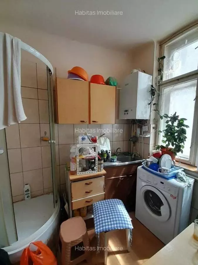 Gasonieră 23mp Cluj duș în bucătărie (1)