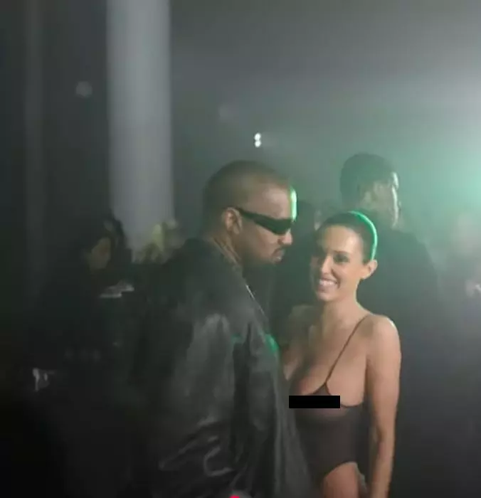 bianca si kanye afterparty grammy