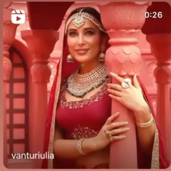 Iulia Vantur aparitie fascinanta