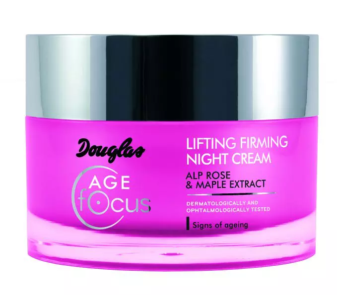 Cremă de noapte fermitate și lifting, Douglas, Agefocus Lifting Firming Night Cream, 139 lei