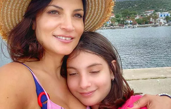 Ioana Ginghina si fiica ei