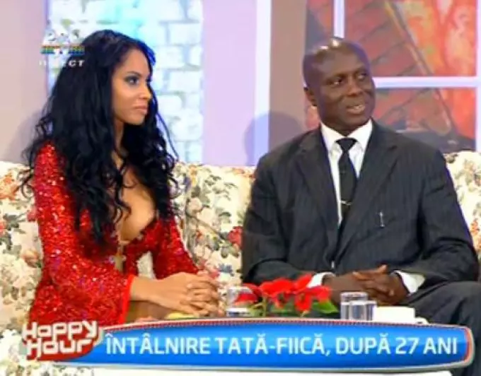 Laurette și-a cunoscut tatăl într-o emisiune TV