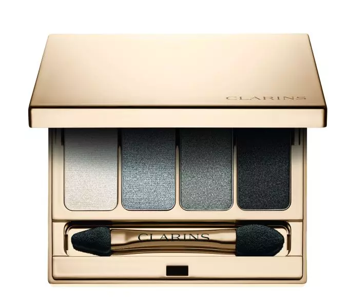 Paletă de farduri, Clarins, Palette 4 Couleurs, nuanța 05 Smoky, 185 lei