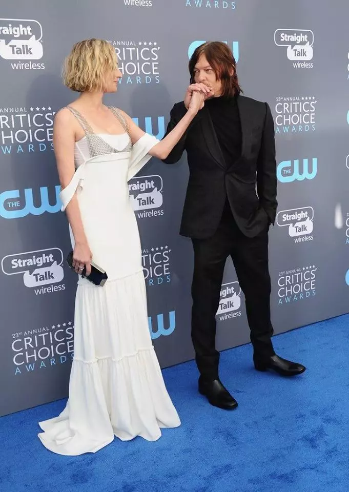 Diane Kruger și Norman Reedus și-au oficializat relația pe covorul roșu (3)