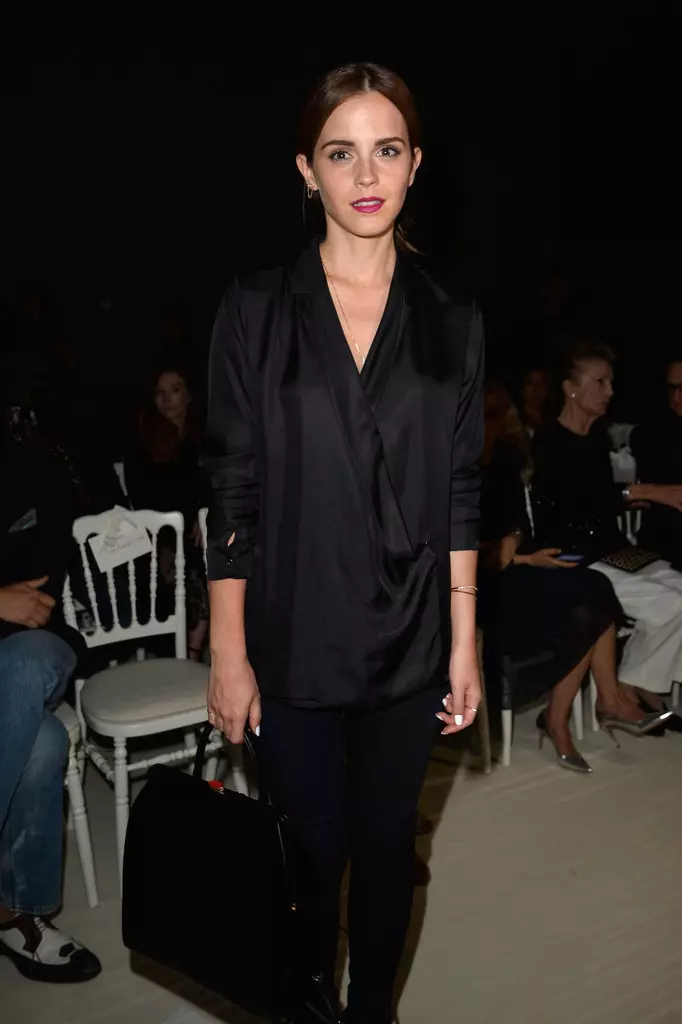 Emma Watson, la prezentarea Giambattista Valli
