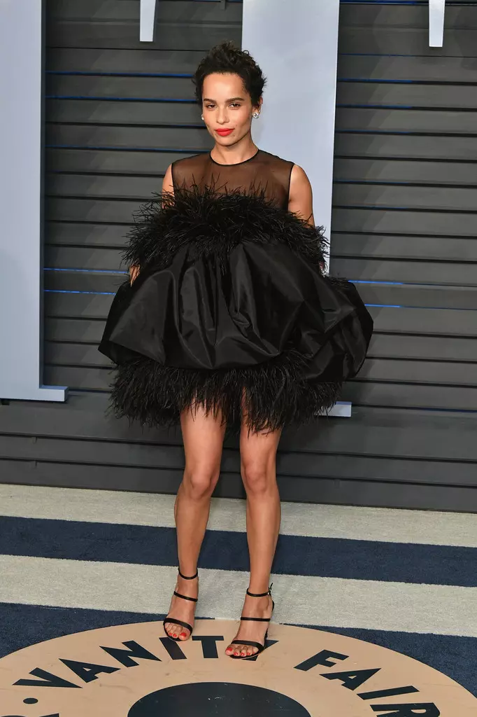 Zoe Kravitz la Vanity Fair Oscar Party