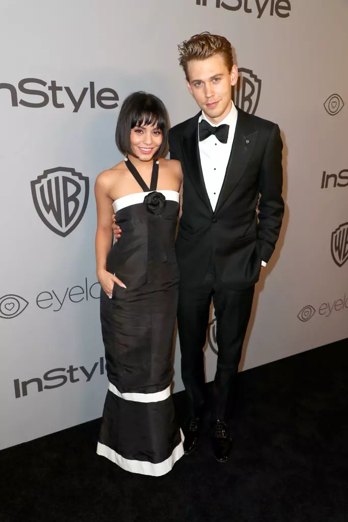 Vanessa Hudgens si Austin Butler la InStyle and Warner Bros. Golden Globe Awards Post-Party