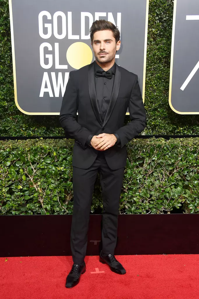 Zac Efron, in Hugo Boss