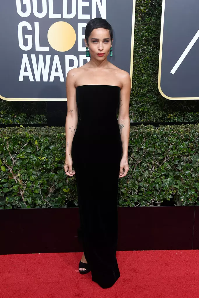 Zoe Kravitz în Saint Laurent