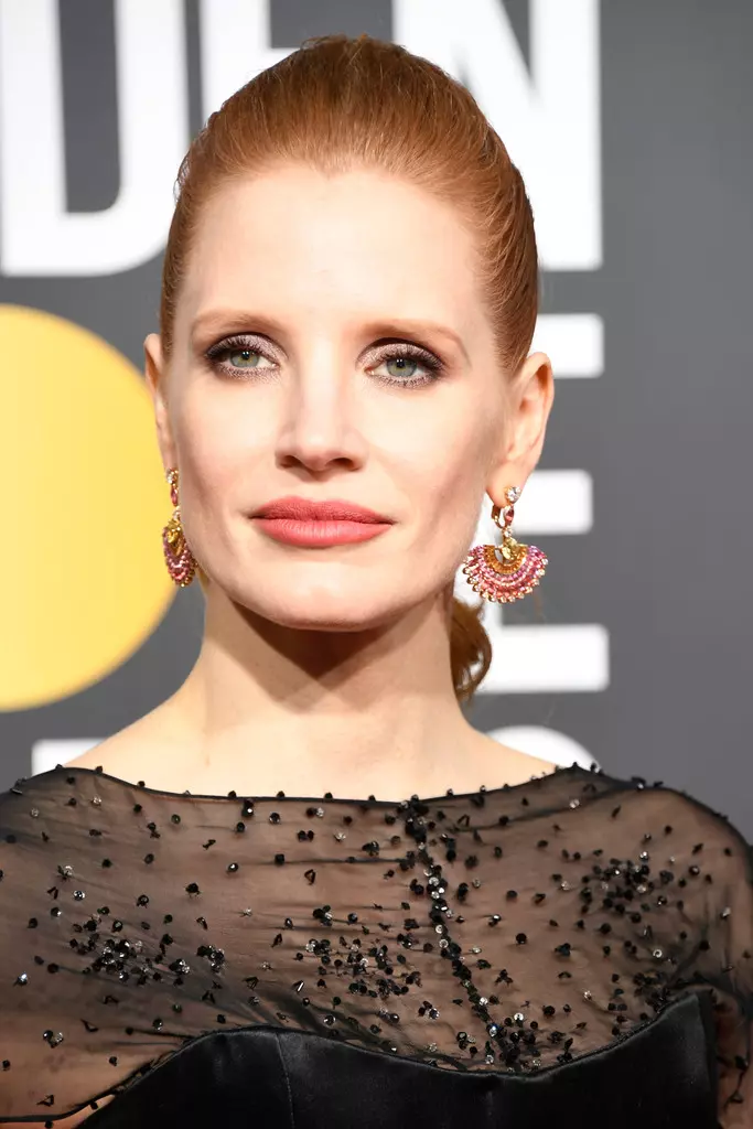 Jessica Chastain - bijuterii Piaget