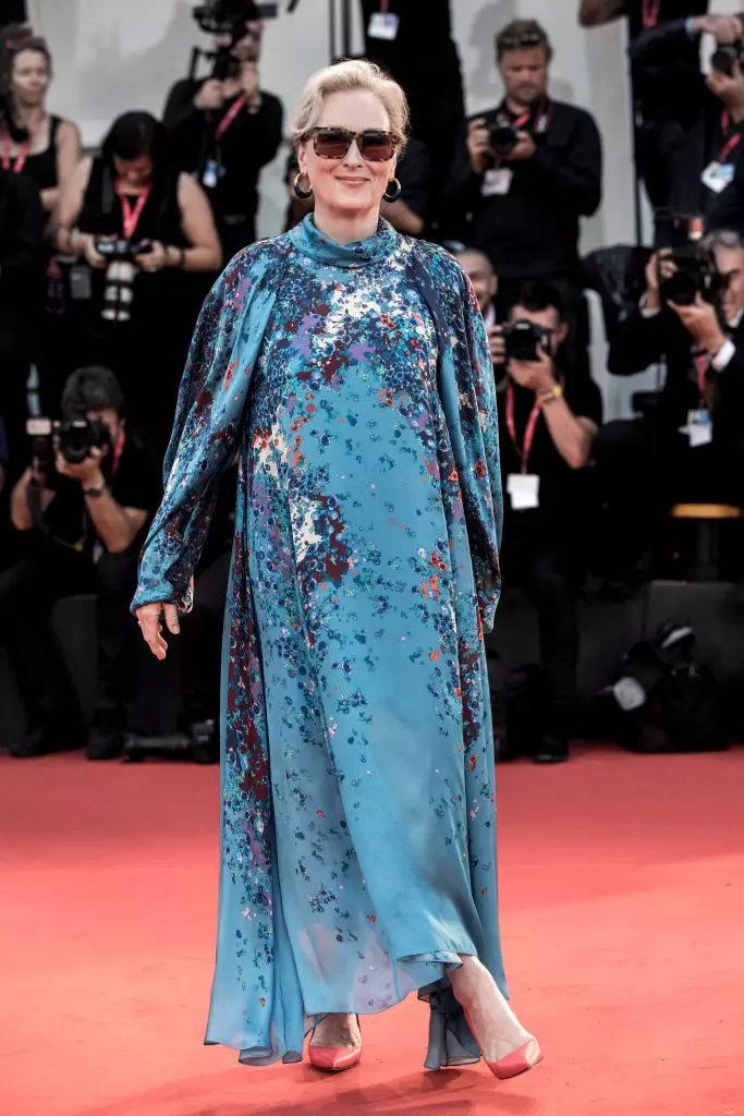 Meryl Streep într-o ținută Givenchy