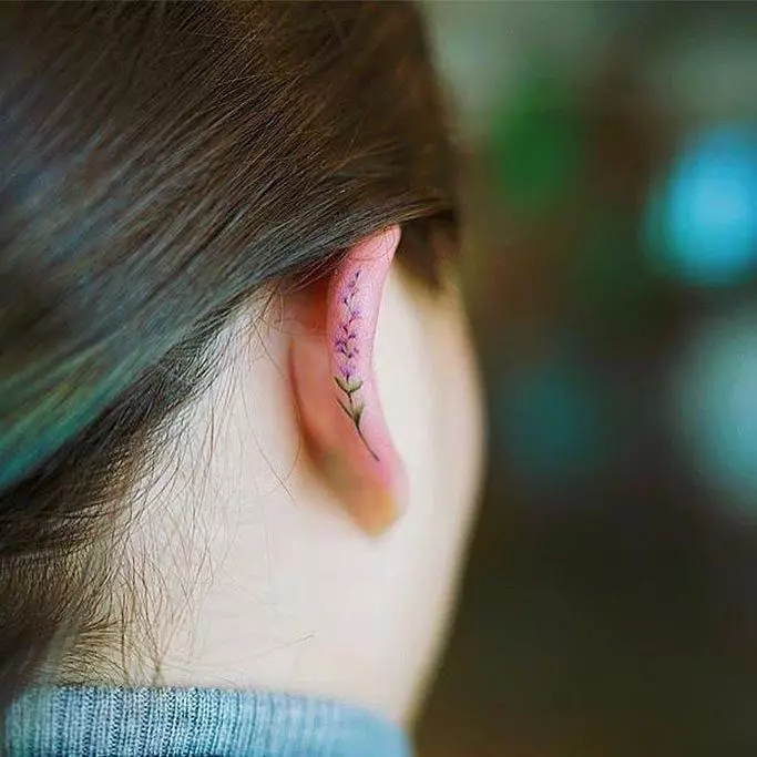 tatuaje helix in culori