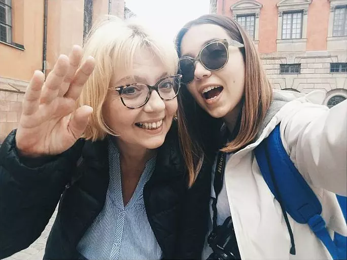 Emilia Popescu și fiica ei Maria Ștefănescu